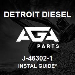 J-46302-1 Detroit Diesel Instal Guide* | AGA Parts