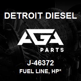 J-46372 Detroit Diesel Fuel Line, HP* | AGA Parts