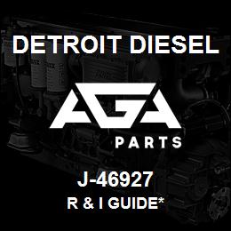 J-46927 Detroit Diesel R & I Guide* | AGA Parts