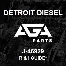 J-46929 Detroit Diesel R & I Guide* | AGA Parts