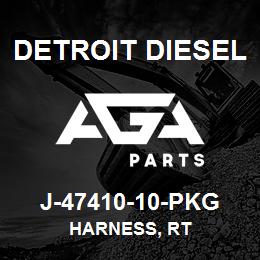 J-47410-10-PKG Detroit Diesel Harness, Rt | AGA Parts