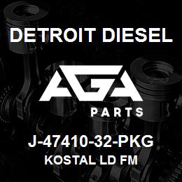 J-47410-32-PKG Detroit Diesel Kostal Ld Fm | AGA Parts