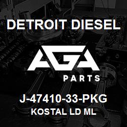 J-47410-33-PKG Detroit Diesel Kostal Ld Ml | AGA Parts