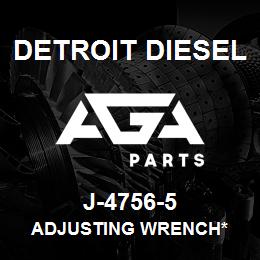 J-4756-5 Detroit Diesel Adjusting Wrench* | AGA Parts