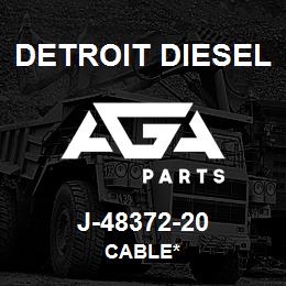 J-48372-20 Detroit Diesel Cable* | AGA Parts