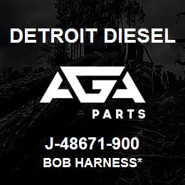 J-48671-900 Detroit Diesel Bob Harness* | AGA Parts