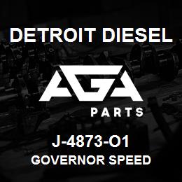 J-4873-O1 Detroit Diesel Governor Speed | AGA Parts