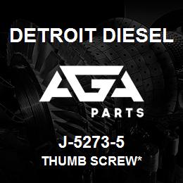 J-5273-5 Detroit Diesel Thumb Screw* | AGA Parts