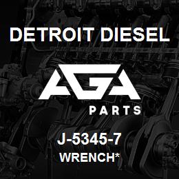 J-5345-7 Detroit Diesel Wrench* | AGA Parts