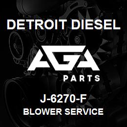 J-6270-F Detroit Diesel Blower Service | AGA Parts