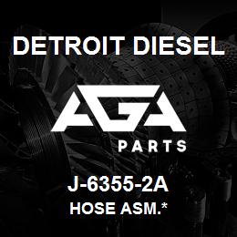 J-6355-2A Detroit Diesel Hose Asm.* | AGA Parts