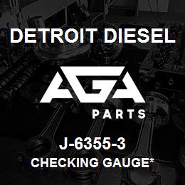 J-6355-3 Detroit Diesel Checking Gauge* | AGA Parts