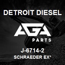 J-6714-2 Detroit Diesel Schraeder Ex* | AGA Parts