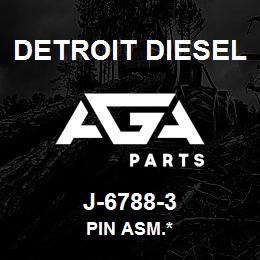 J-6788-3 Detroit Diesel Pin Asm.* | AGA Parts