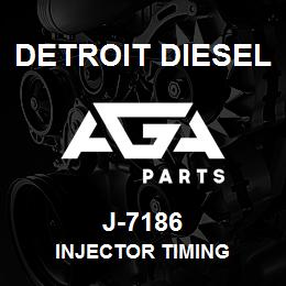 J-7186 Detroit Diesel Injector Timing | AGA Parts