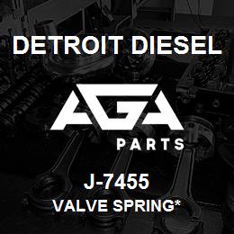 J-7455 Detroit Diesel Valve Spring* | AGA Parts