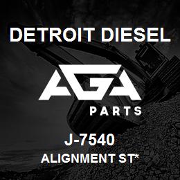 J-7540 Detroit Diesel Alignment St* | AGA Parts