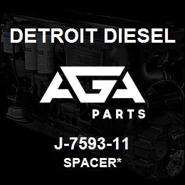 J-7593-11 Detroit Diesel Spacer* | AGA Parts