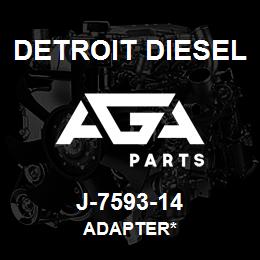 J-7593-14 Detroit Diesel Adapter* | AGA Parts