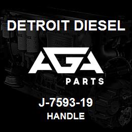 J-7593-19 Detroit Diesel Handle | AGA Parts