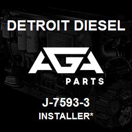 J-7593-3 Detroit Diesel Installer* | AGA Parts