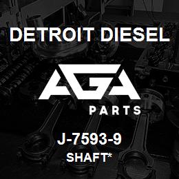 J-7593-9 Detroit Diesel Shaft* | AGA Parts