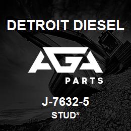 J-7632-5 Detroit Diesel Stud* | AGA Parts