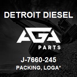 J-7660-245 Detroit Diesel Packing, Loga* | AGA Parts