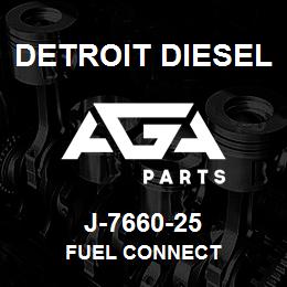 J-7660-25 Detroit Diesel Fuel Connect | AGA Parts