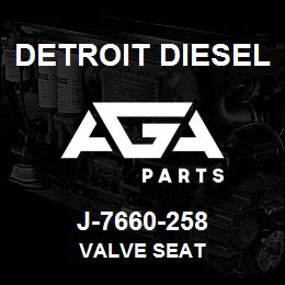 J-7660-258 Detroit Diesel Valve Seat | AGA Parts