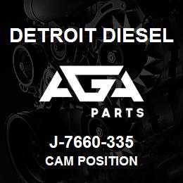 J-7660-335 Detroit Diesel Cam Position | AGA Parts