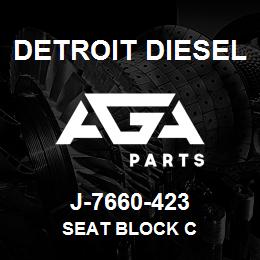 J-7660-423 Detroit Diesel Seat Block C | AGA Parts