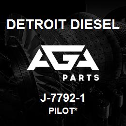 J-7792-1 Detroit Diesel Pilot* | AGA Parts