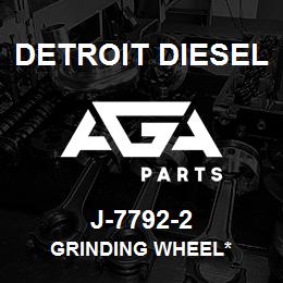 J-7792-2 Detroit Diesel Grinding Wheel* | AGA Parts