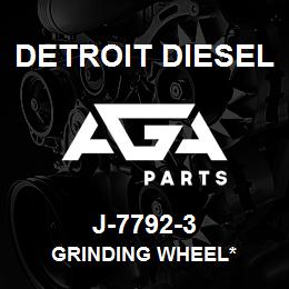 J-7792-3 Detroit Diesel Grinding Wheel* | AGA Parts