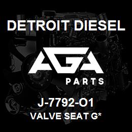 J-7792-O1 Detroit Diesel Valve Seat G* | AGA Parts