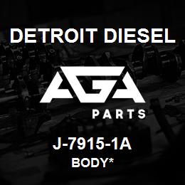 J-7915-1A Detroit Diesel Body* | AGA Parts