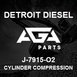 J-7915-O2 Detroit Diesel Cylinder Compression Gauge* | AGA Parts