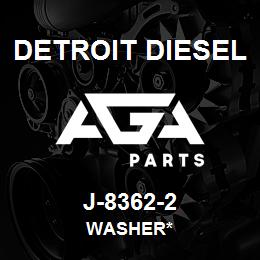 J-8362-2 Detroit Diesel Washer* | AGA Parts