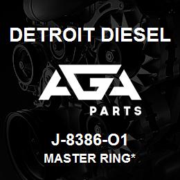 J-8386-O1 Detroit Diesel Master Ring* | AGA Parts