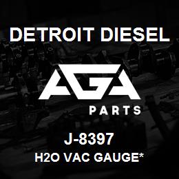 J-8397 Detroit Diesel H2O Vac Gauge* | AGA Parts