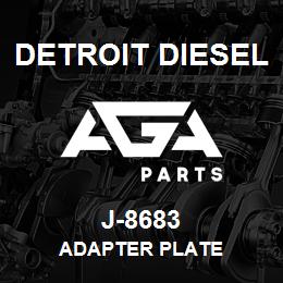 J-8683 Detroit Diesel Adapter Plate | AGA Parts