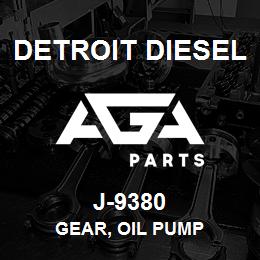 J-9380 Detroit Diesel Gear, Oil Pump | AGA Parts