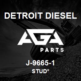 J-9665-1 Detroit Diesel Stud* | AGA Parts