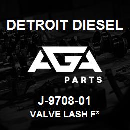 J-9708-01 Detroit Diesel Valve Lash F* | AGA Parts