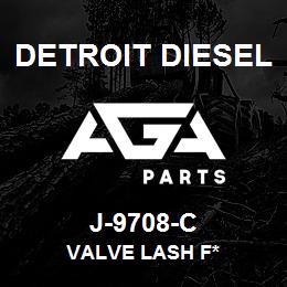 J-9708-C Detroit Diesel Valve Lash F* | AGA Parts