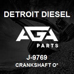 J-9769 Detroit Diesel Crankshaft O* | AGA Parts