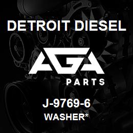 J-9769-6 Detroit Diesel Washer* | AGA Parts