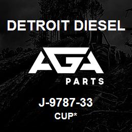 J-9787-33 Detroit Diesel Cup* | AGA Parts