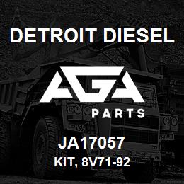 JA17057 Detroit Diesel Kit, 8V71-92 | AGA Parts